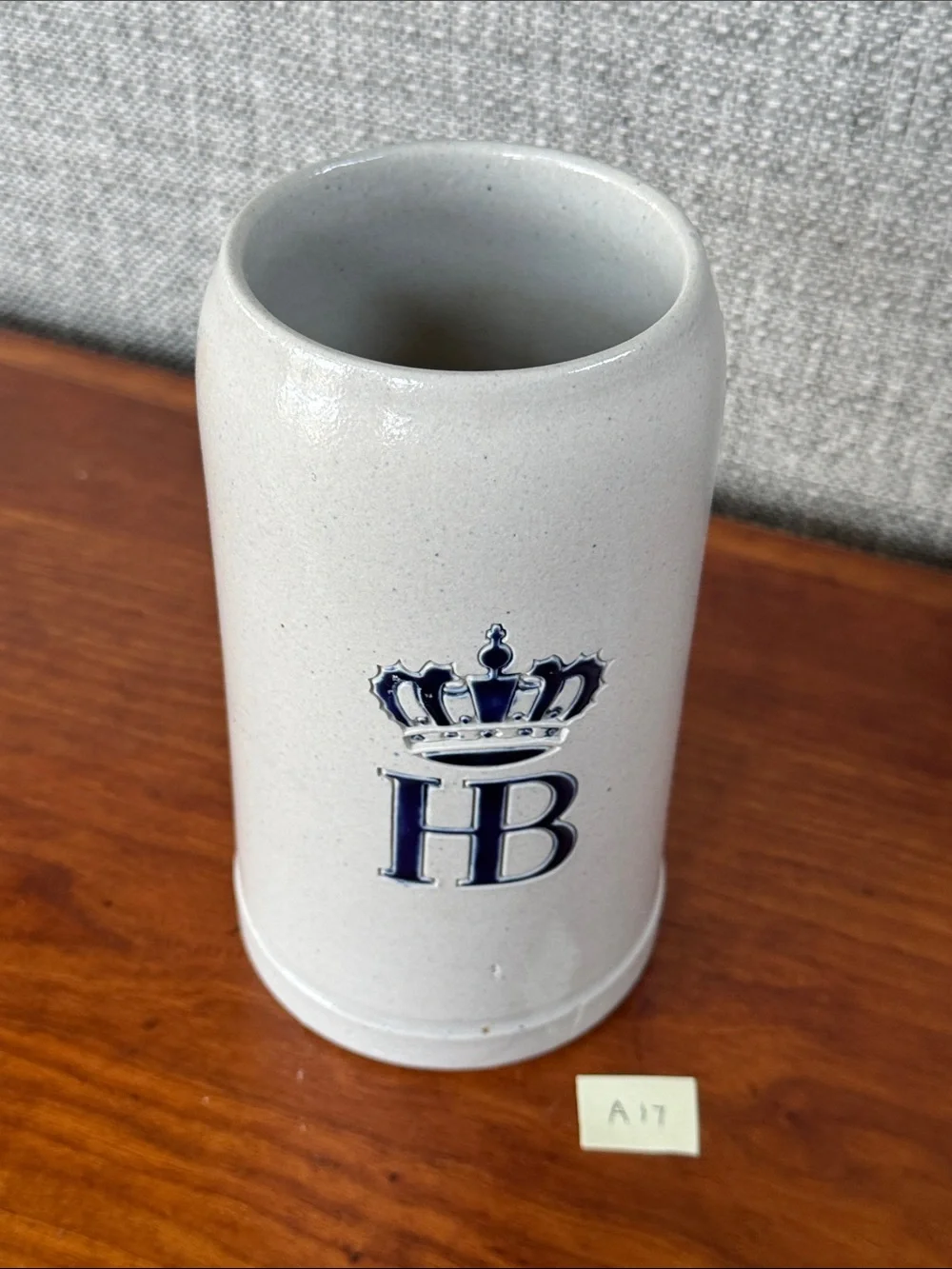 Vintage Hofbauhaus Muchen German Stoneware Beer Stein Mug